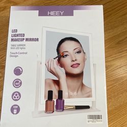 LED LIGHTED MAKEUP MIRROR