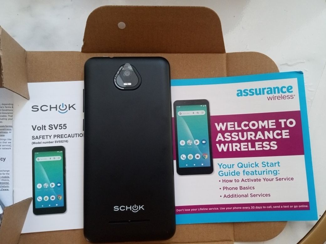 Schok Volt SV55 With T-Mobile Network
