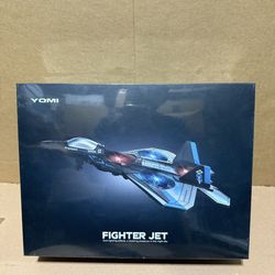 F  light! New Yomi Fighter Jet W/LED Lights, ZJ100A, Black
