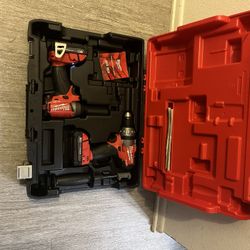 New Milwaukee Set Drill + Impact With Defective Batteries 