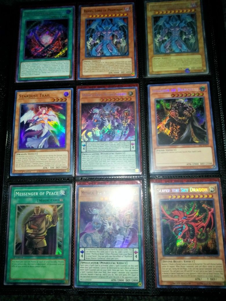 Yugioh Lot 9 Cards Nm