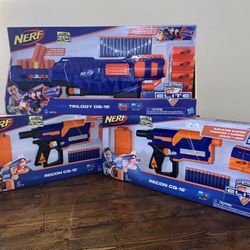 Nerf Trilogy DS-15 Recon CQ-12 Gun Darts Bullets (other available) Hablo Español