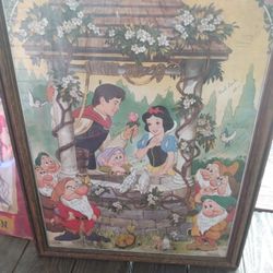 Snow White Cast Sign 