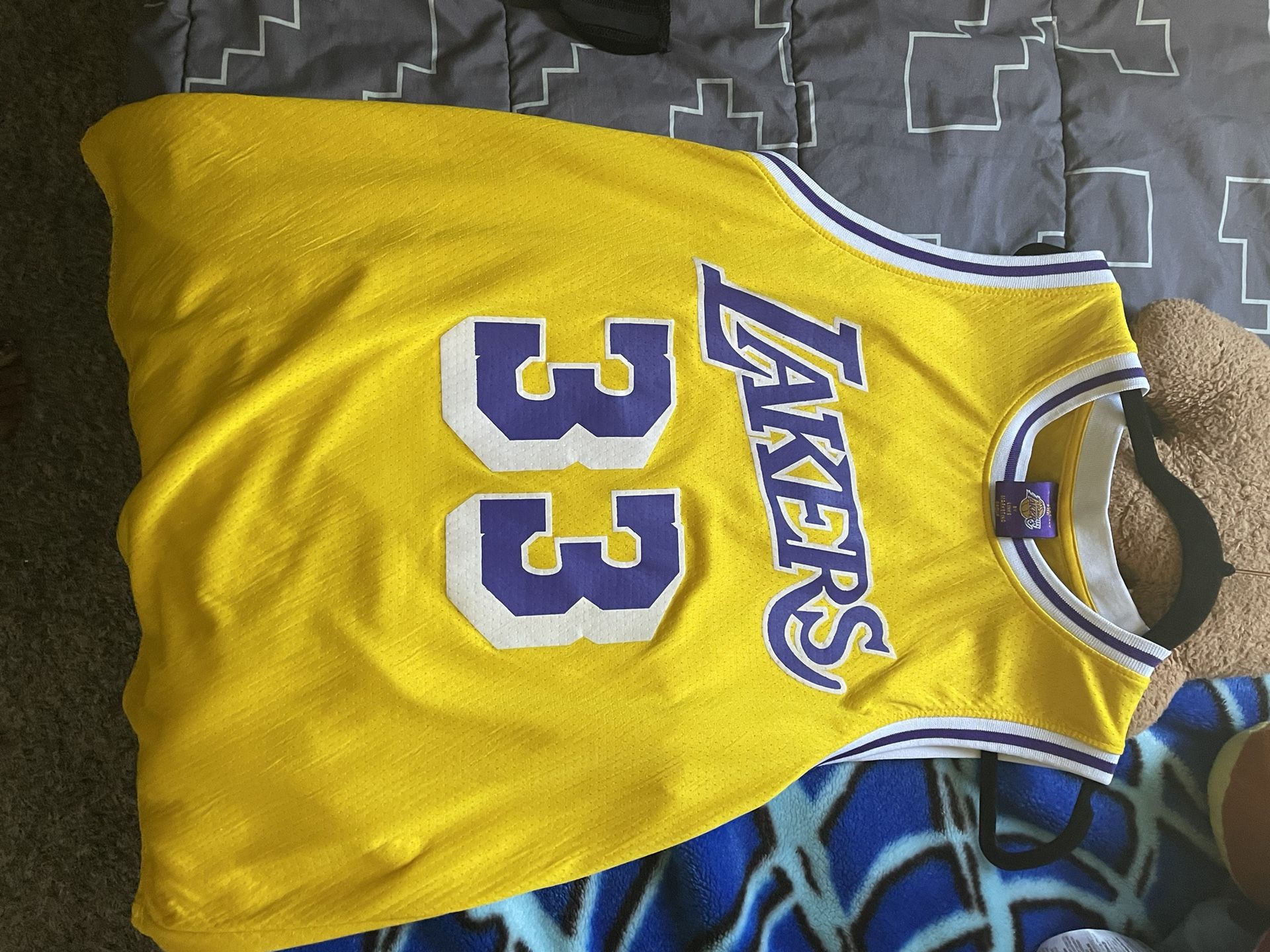 Kareem Abdul-Jabbar Lakers Jersey 