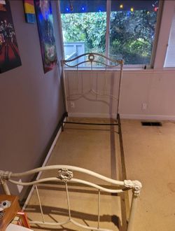 Girls twin bed frame