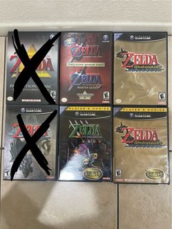 Legend of Zelda Nintendo GameCube Games