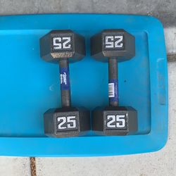 Dumbbells 25lbs