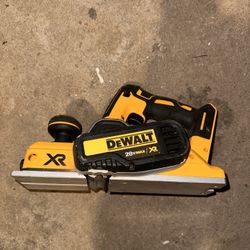 Dewalt Brushless Planner 
