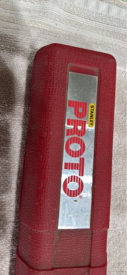 Stanley Proto micrometer torque wrench