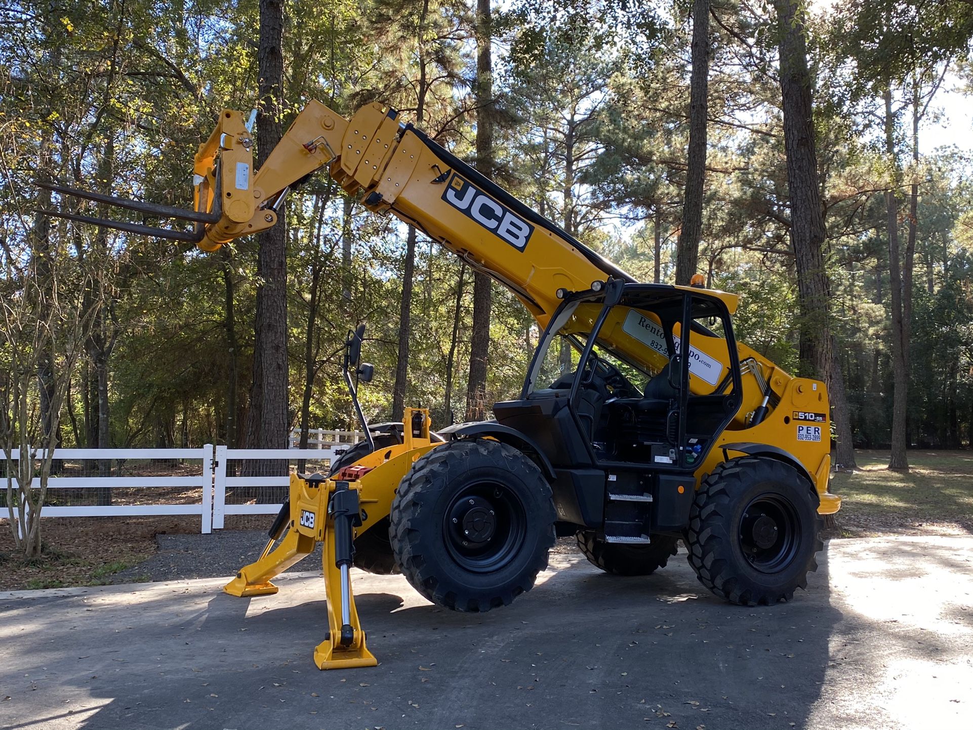 JCB 510-55 Telehandler Forklift 10K Capacity