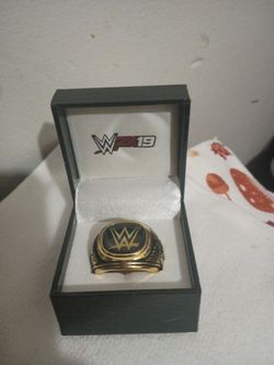 WWE 2k19 Hall Of Fame Ring 