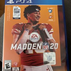 Madden ‘20 For PS4