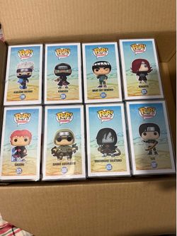 Naturo Shippuden funko pops