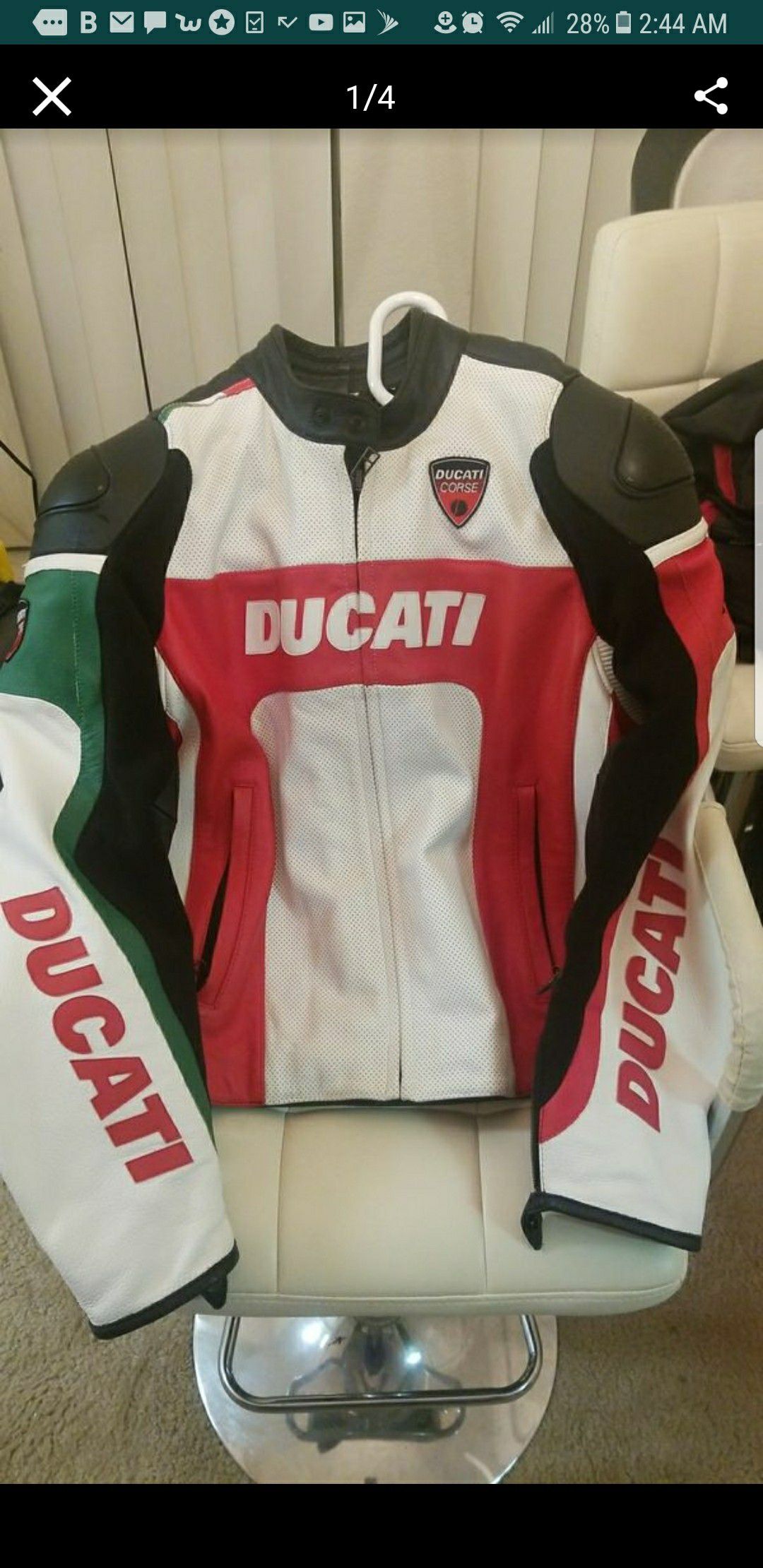 Dainese Ducati jacket new condition.