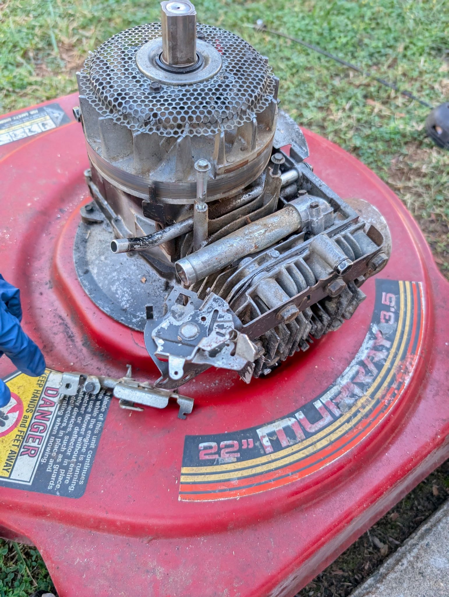 Mower and Handle Bars