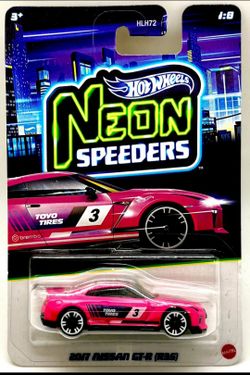 Hot Wheels Neon Speeders 2017 Nissan GT-R (R35)