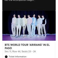 BTS Tickets