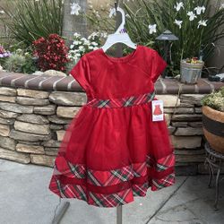 New Red 5T Party Dress