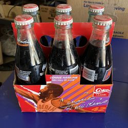Vintage Commemorative Coca-cola 6-pack Bottles
