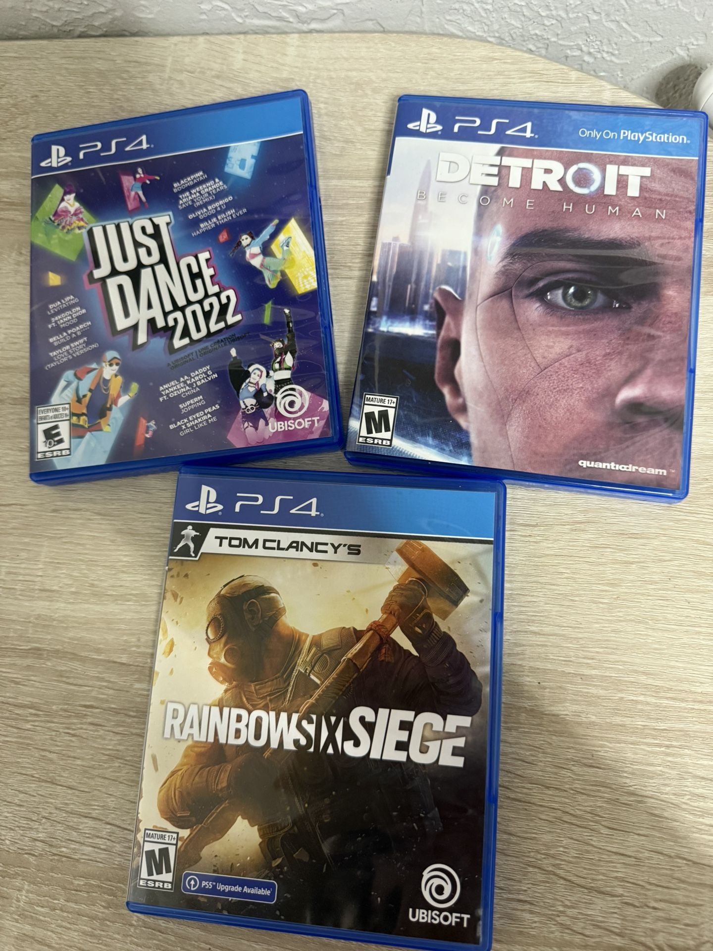 3 Video Games For PS4 New Conditions