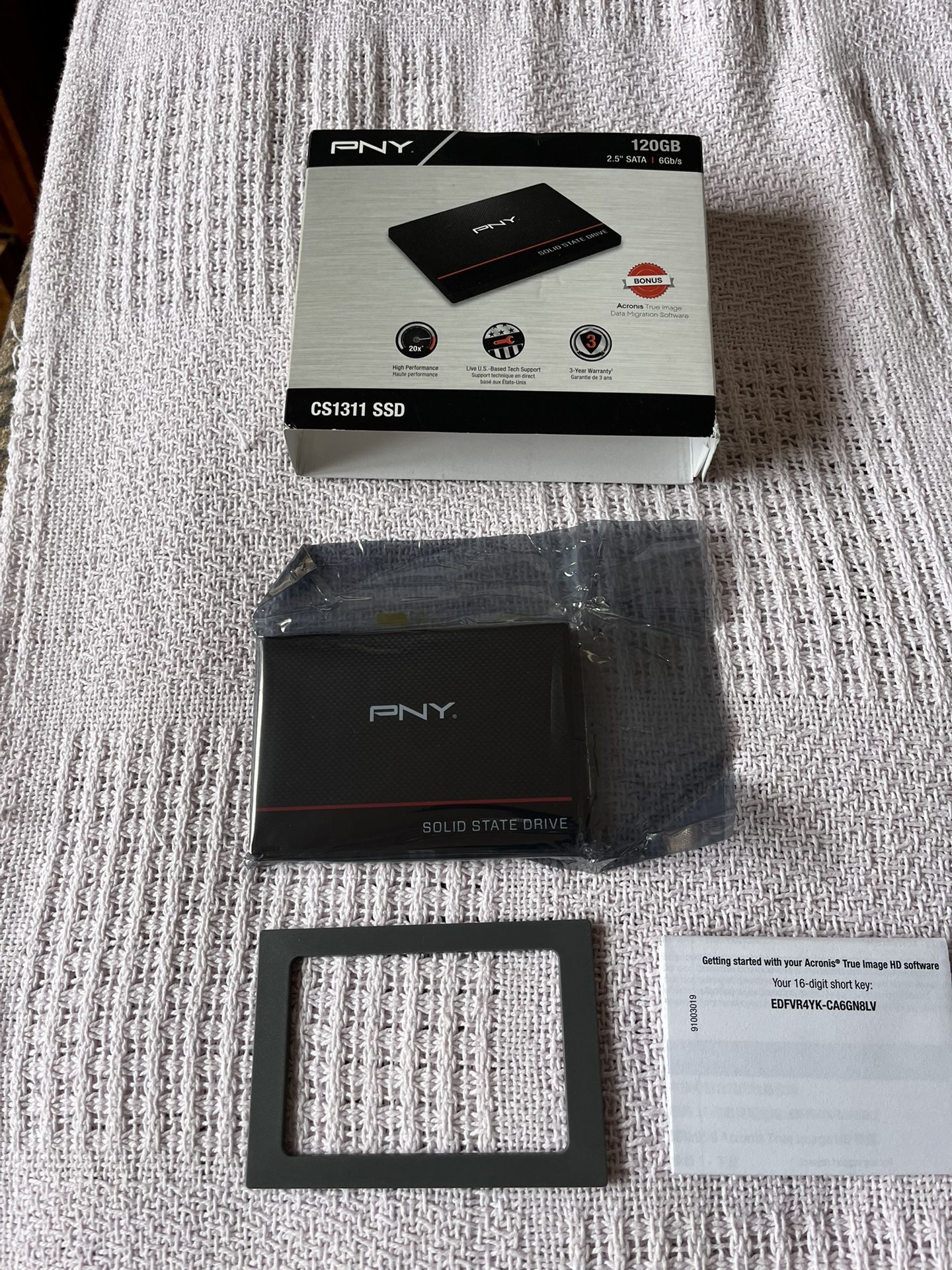 PNY 120GB DRIVE SOLID STATE