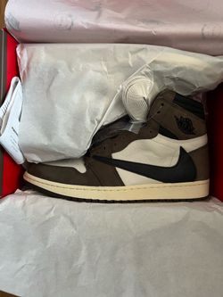 BRAND NEW NIKE AIR JORDAN RETRO 1 HIGH OG SP TRAVIS SCOTT MOCHA SIZE 12 $1100