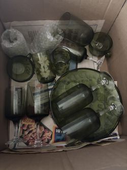 Glass Dinner Set