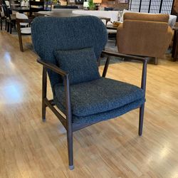 ARHAUS Grey Boucle MC Style Arm Chair