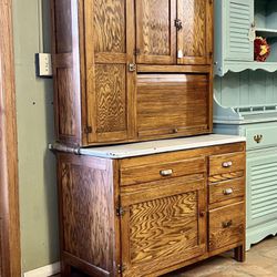 Beautiful Antique Hoosier Cabinet