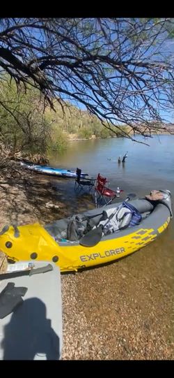 blow up kayak two seater
