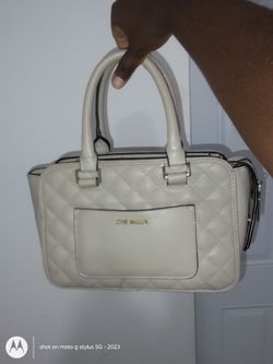 Steve Madden Quilted Satchel Handbag