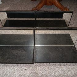 Free 4 Mirrored Shelves 