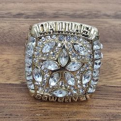 Dallas Cowboys 1995 Championship Ring Men's Size 13 Fan Edition Aikman