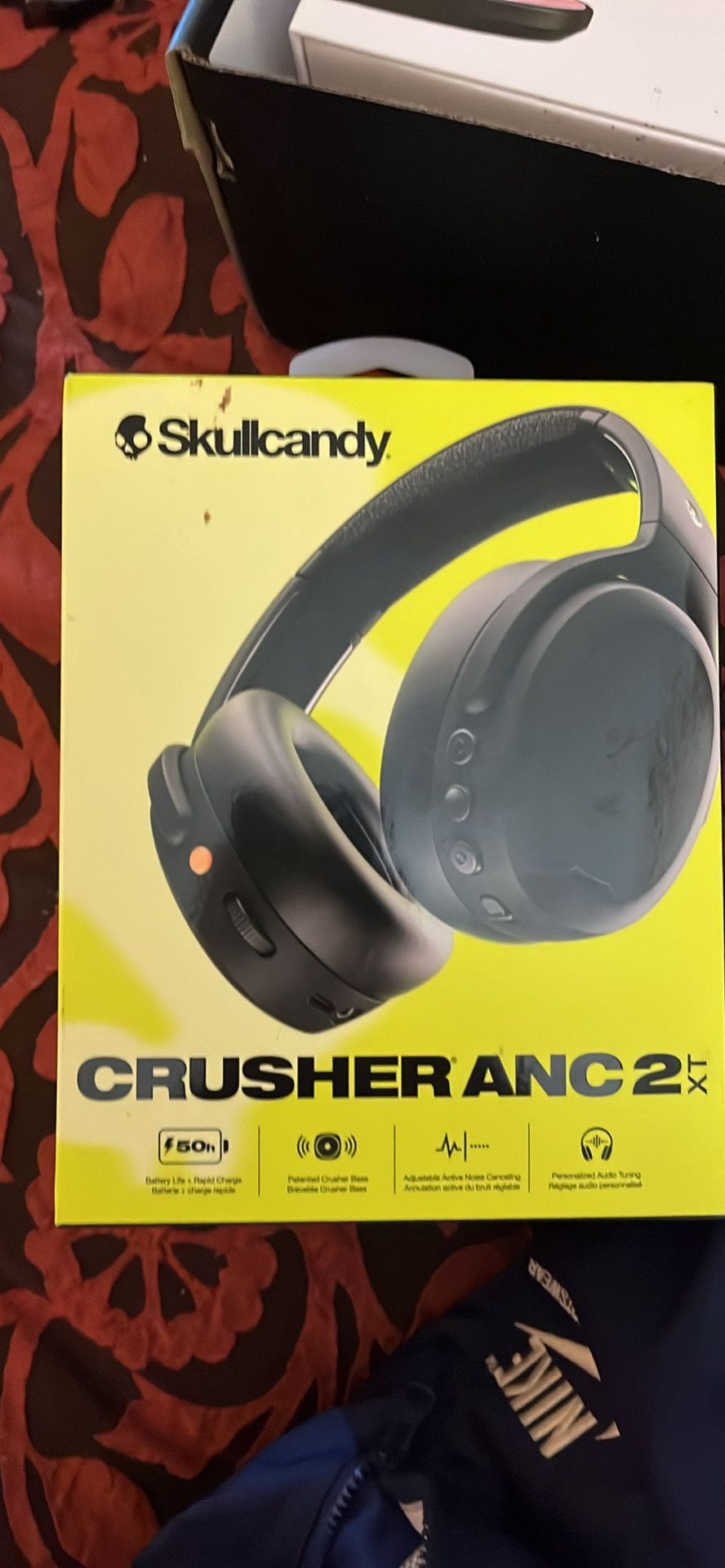 1 New/w Box Skull Candy Crusher ANC Xt 2 And 2 Pairs Used Skullcandy Crusher Xt Adult Owned Great Condition