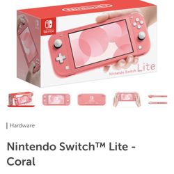 Q Nintendo Switch™ Lite - Coral