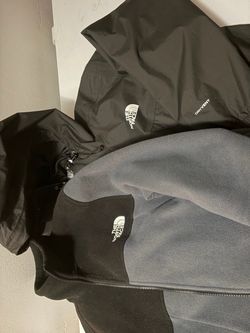 North face jacket with fleece lining