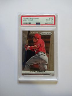 Mike Trout 2013 Prizm PSA 10