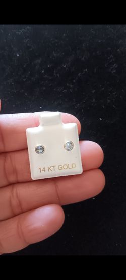 14k gold earrings
