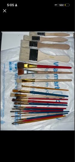 Crafts Brush Bundle – Mixed Sizes – Great for Candle Making, Resin & DIY
