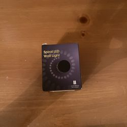 Spiral LED Wall Light