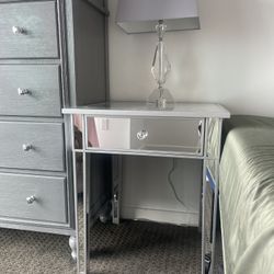 Mirrored Nightstands (set of 2)