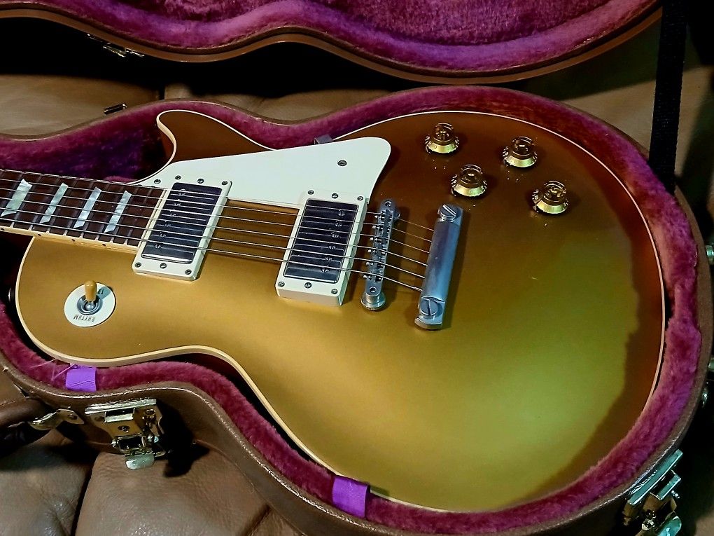 Gibson '57 Historic Reissue Les Paul Standard Goldtop Guitar