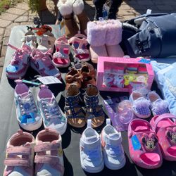 Baby Girls Shoes Clothes Etc For sale 