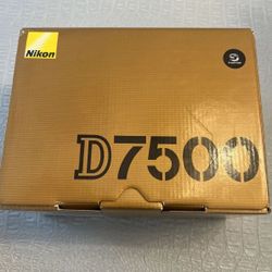 Nikon D7500 DSLR 4k video camera Body Only