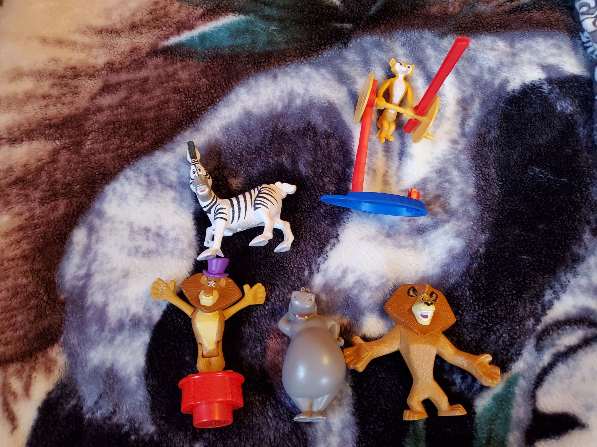 5pc Alex Madagaskar figure set