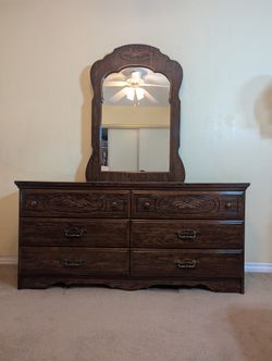 Dresser And Mirror