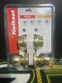 KwikSet 96950-163 Double Cylinder Deadbolt Keyed Entry. 