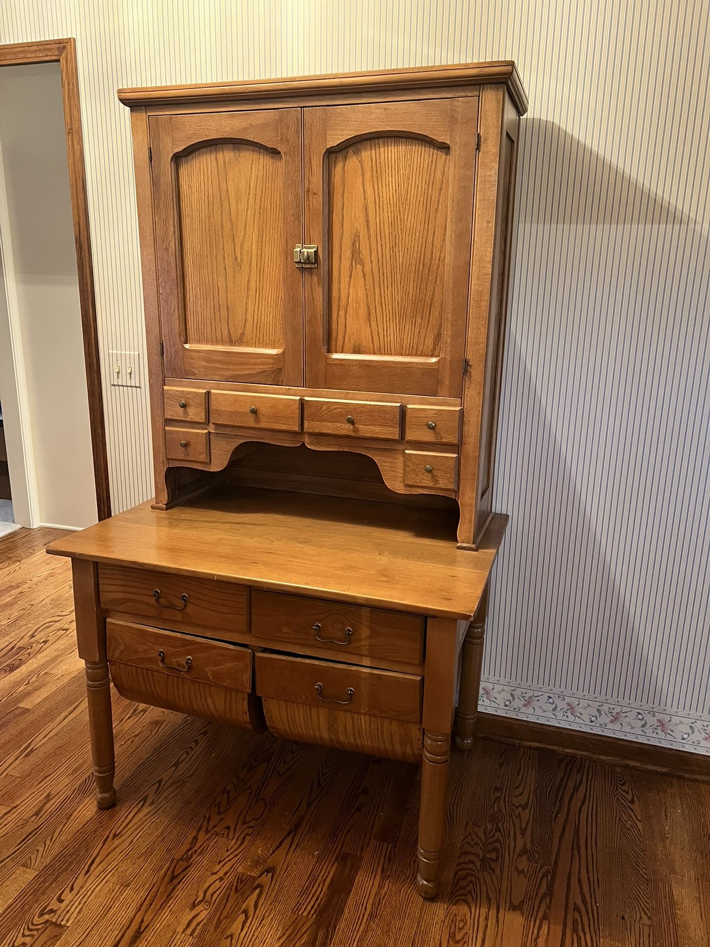 Vintage Bakers Cabinet