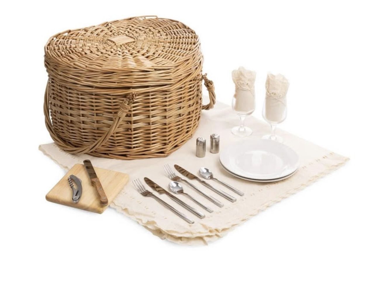 Heart Shape Picnic Basket