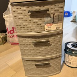 Plastic 3-tower Drawer